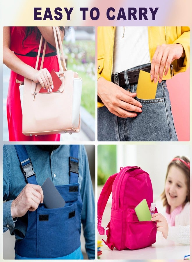 Lincia Bulk Pocket Notebook 2.5" x 4" Mini Notebooks First Day of School Small Wallet Notebooks Tiny Colored Purse Journals Lined Notepad for Student Back to School Supplies(Bright Color,30 Pcs) - Image 4